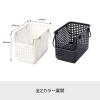 「Like-it（ライクイット） スタッキングベース バスケット ワイド 洗濯かご 持ち手付き グレー スタッキング可能 1個」の商品サムネイル画像3枚目