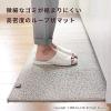 「キッチンマット 洗える プリスベイス 45×240cm グリーン 日本製 1枚 オカ」の商品サムネイル画像3枚目