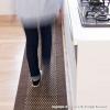 「キッチンマット 優踏生 洗いやすい 45×180cm ベージュ 日本製 1枚 オカ」の商品サムネイル画像5枚目