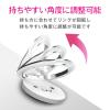 「【アウトレット】エレコム スマホリング フィンガーリング 薄型 ホワイトフェイス P-STRSLF1 1個」の商品サムネイル画像4枚目