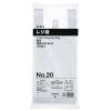 「アスクル　レジ袋（乳白）　20号　幅210mm×マチ130mm×縦460mm　1セット（6000枚：100枚入×60袋） オリジナル」の商品サムネイル画像4枚目