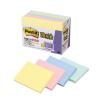 「スリーエム(3M) ポストイット ふせん 付箋 強粘着・再生紙 ノート 75mm×100mm パステルカラー4色 25冊 657-5SSAP」の商品サムネイル画像2枚目