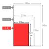 「株式会社今村紙工 白画用紙　中厚口　Ａ4　1セット(300枚:100枚入×3包) SA4ー100」の商品サムネイル画像3枚目
