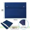 「プラス シンプルワーク ポケット付エンベロープ（マチ付） A3ヨコ ブルー 青 1袋（10枚入） ファイル 88576」の商品サムネイル画像4枚目