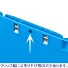 「アスクル　バインダー　クリップボード　A4タテ　ブルー　青　5枚  オリジナル」の商品サムネイル画像3枚目