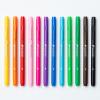 「トンボ鉛筆【PlayColor】水性サインペン プレイカラー2 12色セット 太・極細ツイン GCB-011 1個」の商品サムネイル画像2枚目