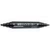 「アスクル　油性ペン　油性ツインマーカー　太/細　黒　5本  オリジナル」の商品サムネイル画像2枚目
