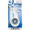 「トンボ鉛筆【MONO】修正テープ　モノCX　6mm　本体　CT-CX6　5個」の商品サムネイル画像2枚目