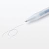 「無印良品 さらさら描けるゲルインキボールペン ノック式 0.3mm 青 1セット（5本） 良品計画」の商品サムネイル画像3枚目