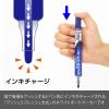 「ぺんてる ホワイトボードマーカーノックル 細字丸芯 青 EMWLS-C 3本」の商品サムネイル画像4枚目