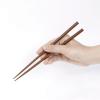 「【アウトレット】先が細くてつまみやすい鉄木箸 22.5cm 1セット（20膳：10膳/袋×2）天然鉄木　おはし」の商品サムネイル画像3枚目