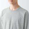 「【メンズ】無印良品 洗いざらし太番手クルーネック長袖Tシャツ 紳士 XL グレー 良品計画」の商品サムネイル画像6枚目
