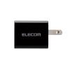 「USB充電器 USB-C ×2 20W AC充電器 PD準拠 ブラック MPA-ACCP35BK 1個 エレコム」の商品サムネイル画像3枚目