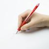 「三菱鉛筆（uni）VERY 楽ノック 0.5mm 赤 5本 SN-100」の商品サムネイル画像4枚目