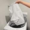 「衣類収納袋 washuno 丈夫な洗える 衣類収納 約25×35×36cm ホワイト 1個 東和産業」の商品サムネイル画像9枚目