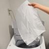 「ふとん収納袋 washuno 丈夫な洗える 布団収納 約36×35×50cm ホワイト 1個 東和産業」の商品サムネイル画像9枚目