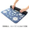 「珪藻土パウダー入 ソフトバスマット 抗菌防臭 吸水速乾 40×60cm ムーミン フォーク 1枚 ヨコズナクリエーション」の商品サムネイル画像5枚目