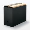 「無印良品 収納 ポリプロピレンファイルボックス スタンダードタイプワイド A4用ダークグレー 約幅15×奥行32×高さ24cm 良品計画」の商品サムネイル画像4枚目