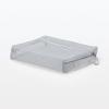 「無印良品 立体メッシュケース グレー L 約21×27×5cm 良品計画」の商品サムネイル画像2枚目