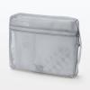 「無印良品 立体メッシュケース グレー L 約21×27×5cm 良品計画」の商品サムネイル画像5枚目
