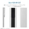 「【アウトレット】エレコム メモリカードケース microSD アルミ クリップ付 Sサイズ ブラック CMC-SDCAL03BK 1個　収納」の商品サムネイル画像5枚目