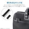 「【アウトレット】エレコム メモリカードケース microSD アルミ クリップ付 Sサイズ ブラック CMC-SDCAL03BK 1個　収納」の商品サムネイル画像7枚目