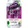 「【ワゴンセール】 【賞味期限2024/12/31】 チューハイ CRAFT-196℃ ひきたつぶどう 350ml×6本（わけあり品）」の商品サムネイル画像2枚目