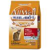 「オールウェル 早食いが気になる猫用 フィッシュ味 国産 1.5kg（小分け 375g×4袋）3袋 キャットフード 猫 ドライ」の商品サムネイル画像2枚目