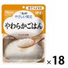 「介護食 舌でつぶせる やさしい献立 Y3-8 やわらかごはん 150g 1セット（18袋入） キユーピー」の商品サムネイル画像1枚目