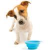 「犬用 水飲み ぺたんこボウル S ブルー」の商品サムネイル画像4枚目