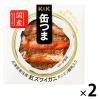 「缶詰　KK　缶つま　兵庫県香住産　紅ズワイガニ カニミソ脚肉入り　国分グループ本社　2個」の商品サムネイル画像1枚目