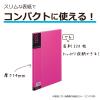 「セキセイ　名刺ホルダー　320名用　ライトブルー　NPP-320-11　1セット（3冊）」の商品サムネイル画像4枚目