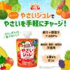 「【1歳頃から】森永 フルーツでおいしいやさいジュレ 緑の野菜とくだもの 70g　3個　ベビーフード　離乳食　ゼリー飲料」の商品サムネイル画像3枚目