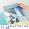 「コクヨ フラットファイルNEOS（ネオス） A4タテ 2穴 オリーブグリーン（緑） 10冊 フ-NE10DG」の商品サムネイル画像2枚目