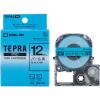 「テプラ TEPRA PROテープ スタンダード 幅12mm 青ラベル(文字) SMP12B 1個 キングジム」の商品サムネイル画像1枚目