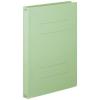 「アスクル　フラットファイル　A4タテ　厚とじ　120冊　グリーン　緑  オリジナル」の商品サムネイル画像1枚目