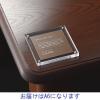 「アクリル製 マグネットカードフレーム（カード立て） A6 1個 スマイル」の商品サムネイル画像2枚目