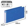「リヒトラブ(LIHIT LAB.) リングファイル 統一伝票用 5×11・E 藍 F1227UN-5 1箱10冊入」の商品サムネイル画像2枚目