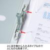 「背幅伸縮ファイル　PP製　A4タテ　50冊　グレー　アスクル  オリジナル」の商品サムネイル画像5枚目