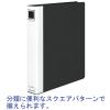 「コクヨ クリヤーブック タフボディ（替紙式） A4タテ 30穴 50ポケット 黒 クリアファイル ラ-J740D 1冊」の商品サムネイル画像2枚目
