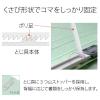 「プラス　フラットファイル厚とじ　A4タテ　36冊　7色アソート　No.021NW　樹脂製とじ具」の商品サムネイル画像7枚目