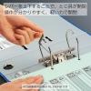 「コクヨ レバッチファイル A4タテ 2穴 とじ厚28mm 赤 リングファイル フ-AL280R 1冊」の商品サムネイル画像2枚目