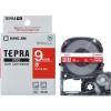 「テプラ TEPRA PROテープ スタンダード 幅9mm 赤ラベル(白文字) SD9R 1個 キングジム」の商品サムネイル画像1枚目