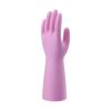 「【ビニール手袋】 ショーワグローブ ビニトップ厚手 No.132 ピンク 1セット（3双：1双×3）」の商品サムネイル画像2枚目