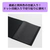 「キングジム クリアーファイル カラーベース A3タテ 20ポケット 背幅16mm 黒 152Cクロ 10冊（5冊入×2箱）」の商品サムネイル画像2枚目