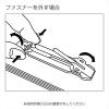 「コクヨ プラファスナー（フォルダー対応タイプ） 再生PP製 とじ厚15mm 50本 ペーパーファスナー FA-115N」の商品サムネイル画像5枚目