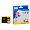 「エプソン (EPSON) ICY64(桜) 純正インクカートリッジ イエロー 1個」の商品サムネイル画像1枚目