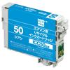 「エコリカ　リサイクルインク　ECI-E50C　ICC50 対応   1個」の商品サムネイル画像1枚目