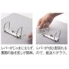 「キングジム レバーリングファイルGX Dタイプ A4タテ 2穴 背幅63mm 青 3774GXアオ」の商品サムネイル画像7枚目