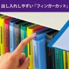 「コクヨ　クリヤーブック（ウェーブカット・固定式）　A4タテ40ポケット　緑　グリーン　ラ-T570G　1セット8冊」の商品サムネイル画像3枚目